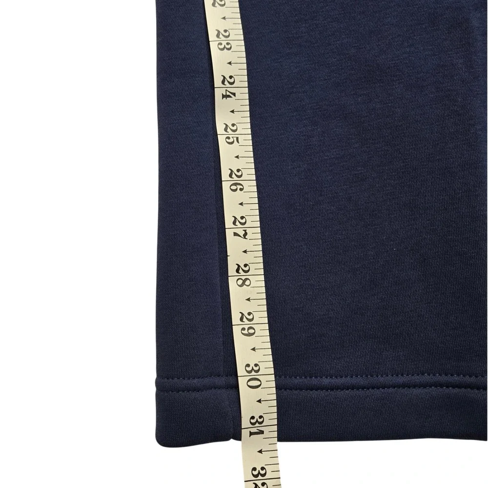 Nike Womens XL Phoenix Fleece Wide Leg Sweatpants Navy Blue High Rise Standard - Picture 14 of 14